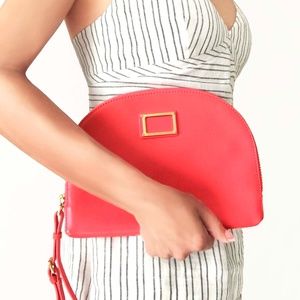 MARC BY MARC JACOBS Coral Leather Clutch NWOT